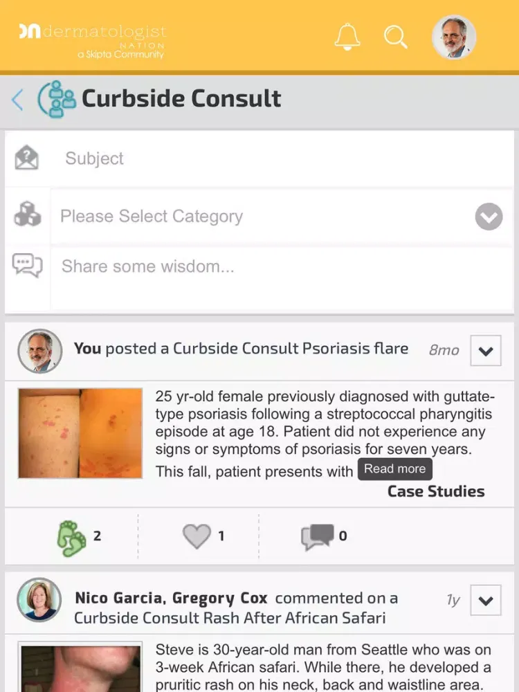 Screenshot di Dermatologist Nation iPad 