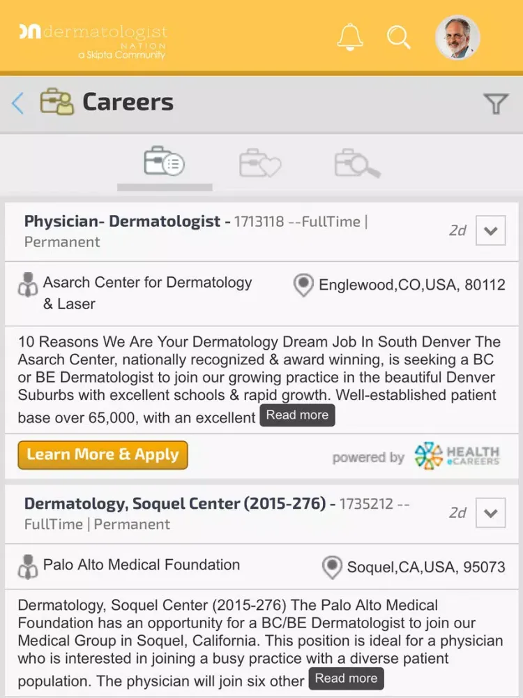 Screenshot di Dermatologist Nation iPad 