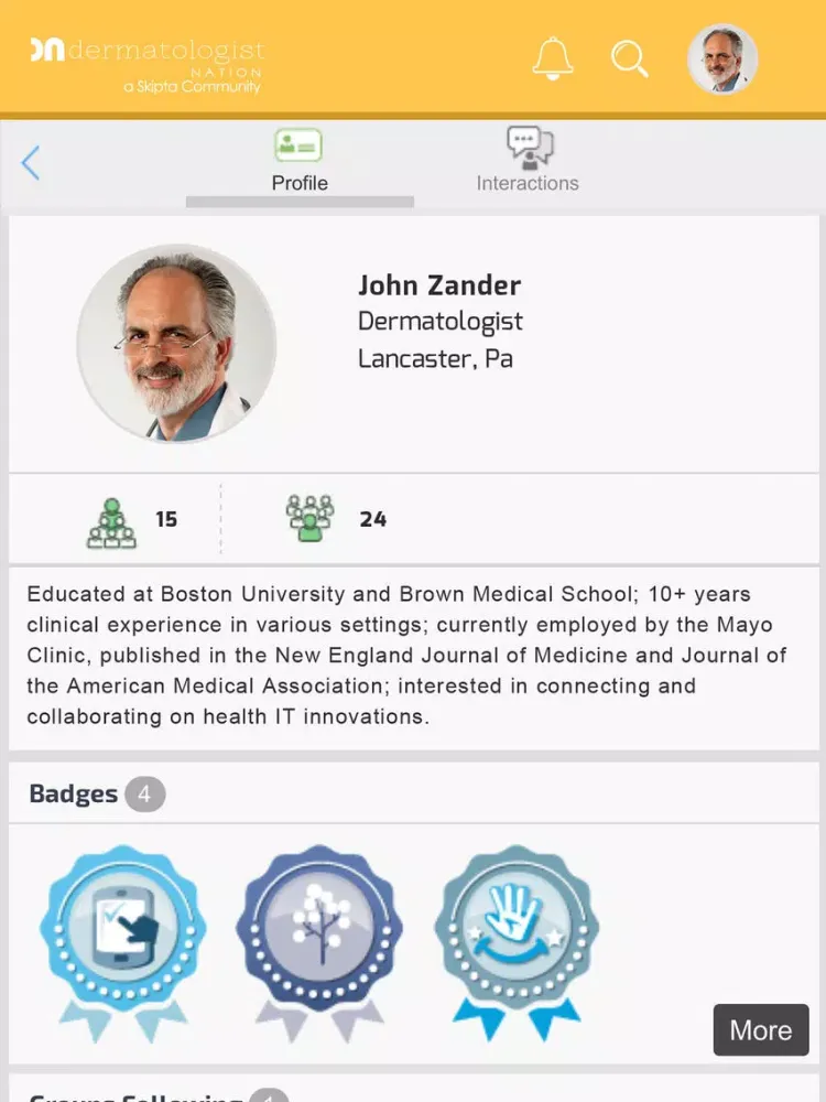 Screenshot di Dermatologist Nation iPad 