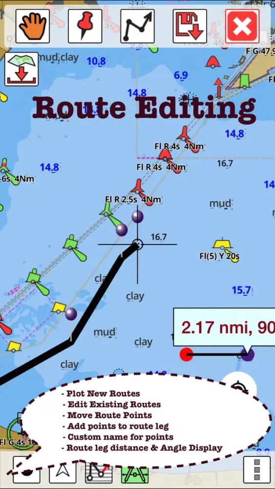 Capturas de tela do i-Boating:Belgium Marine Charts & Navigation Maps