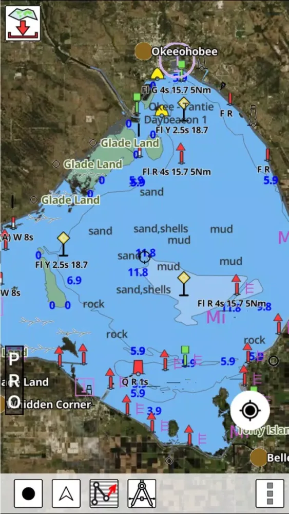 i-Boating : Brazil Marine Navigation Maps & Charts Screenshots