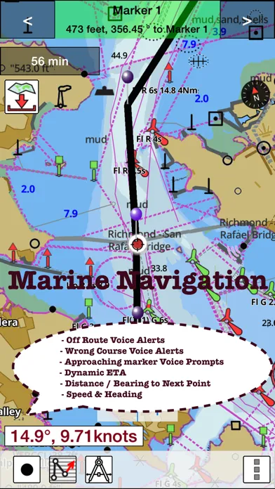 Ảnh chụp màn hình của Marine Navigation  UK  Ireland