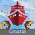 Marine Navigation - Croatia - Offline Gps Nautical Charts & River Maps for Fishing, Sailing and Boating