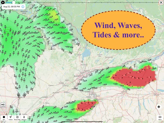 صور Marine Weather-Wind Tide Wave iPad 