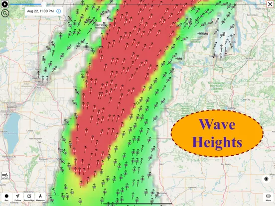 صور Marine Weather-Wind Tide Wave iPad 