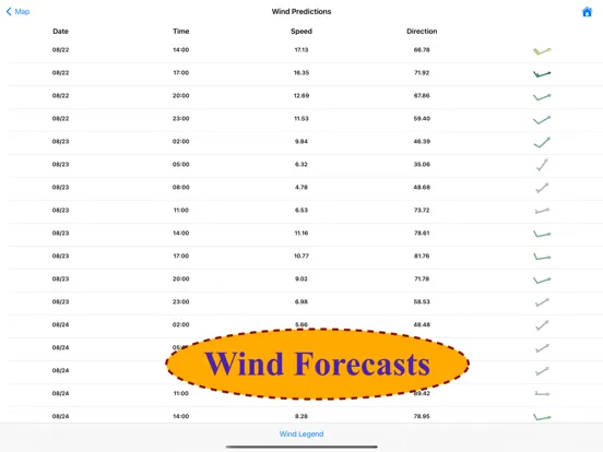 صور Marine Weather-Wind Tide Wave iPad 