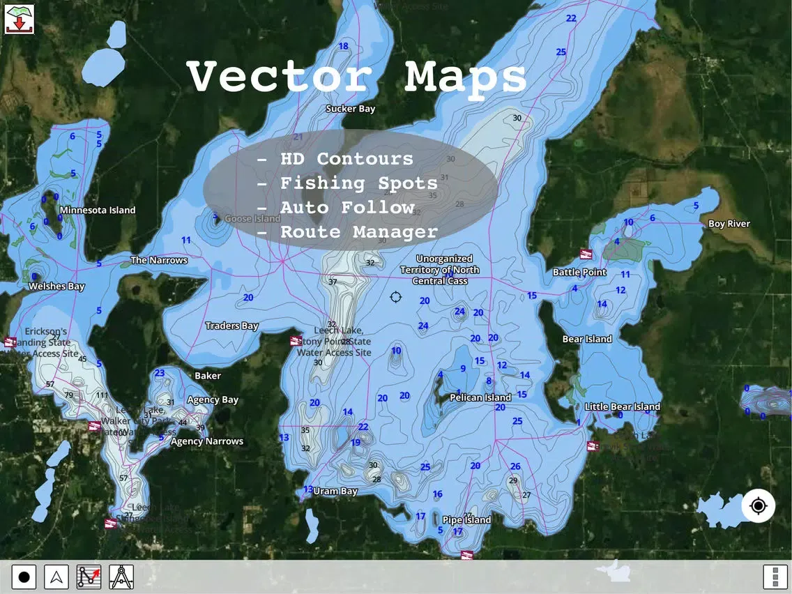 Capturas de pantalla de i-Boating: Russia rivers iPad 