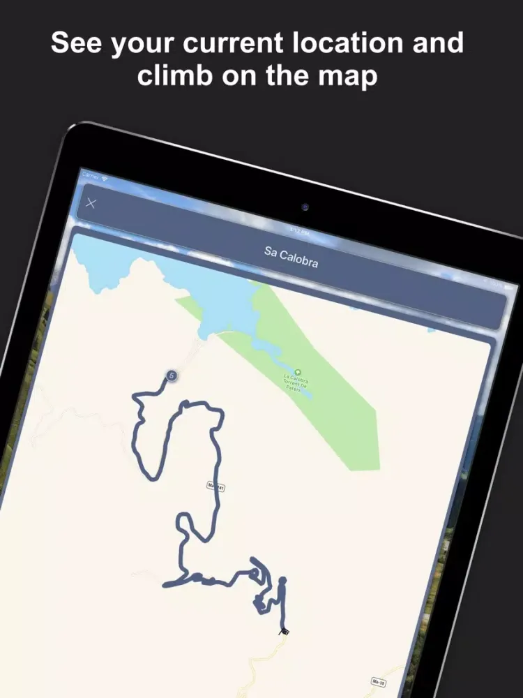 Скриншоты CyclingClimbs iPad 