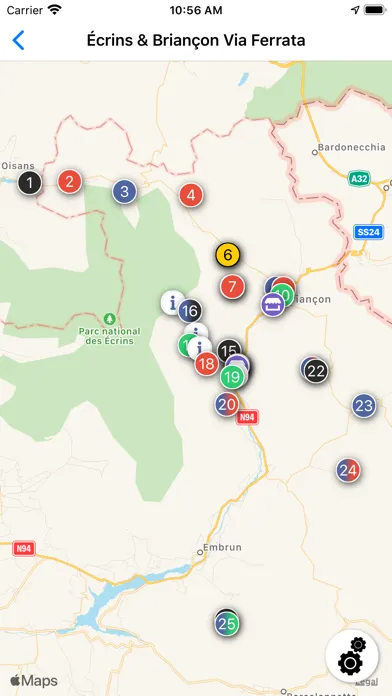 Écrins & Briançon Via Ferrata应用截图