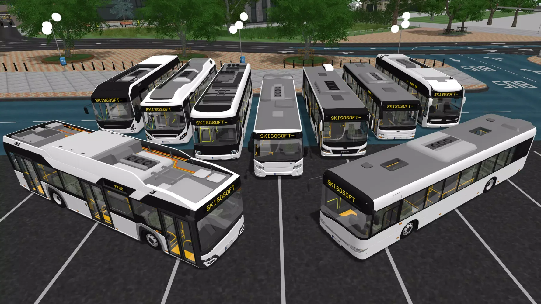 Ảnh chụp màn hình của Public Transport Simulator 2