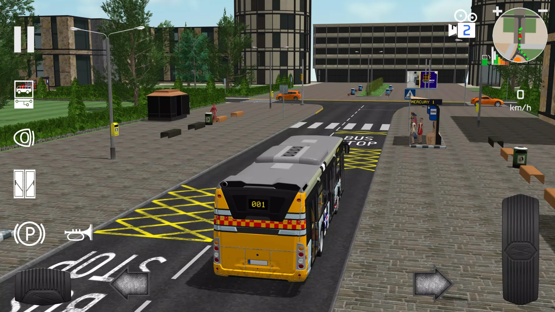 Ảnh chụp màn hình của Public Transport Simulator 2
