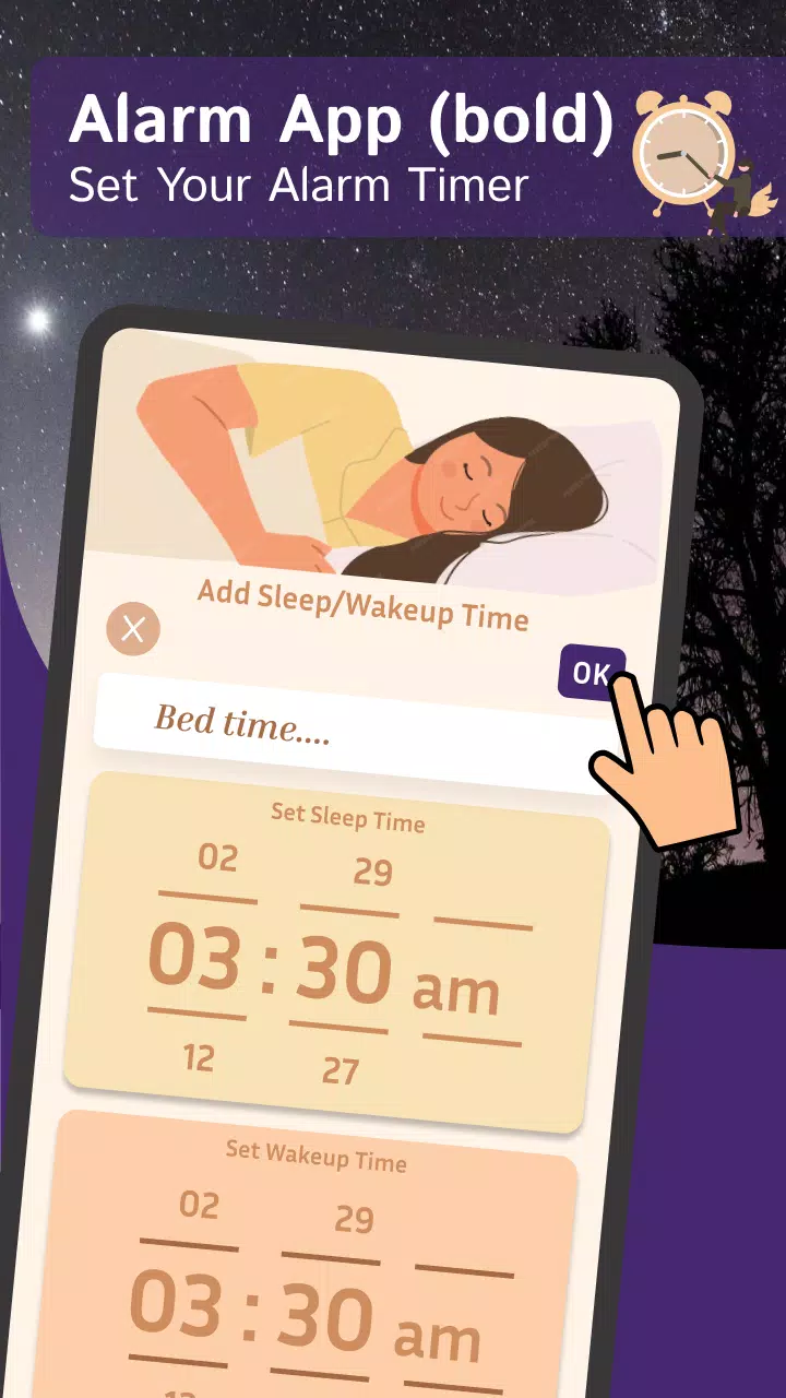 Simple Alarm Clock-Night Clock Screenshots