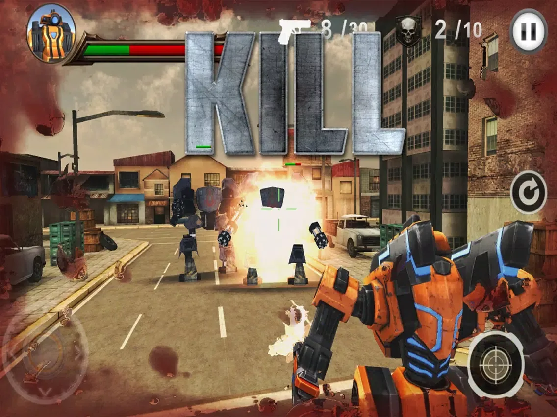Zrzuty ekranu Robot Wars Ultimate iPad 
