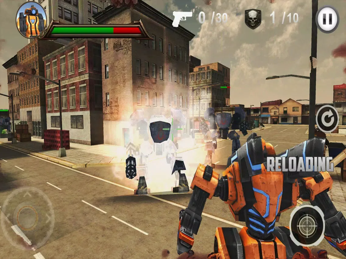 Zrzuty ekranu Robot Wars Ultimate iPad 