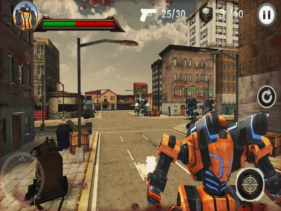 Zrzuty ekranu Robot Wars Ultimate iPad 