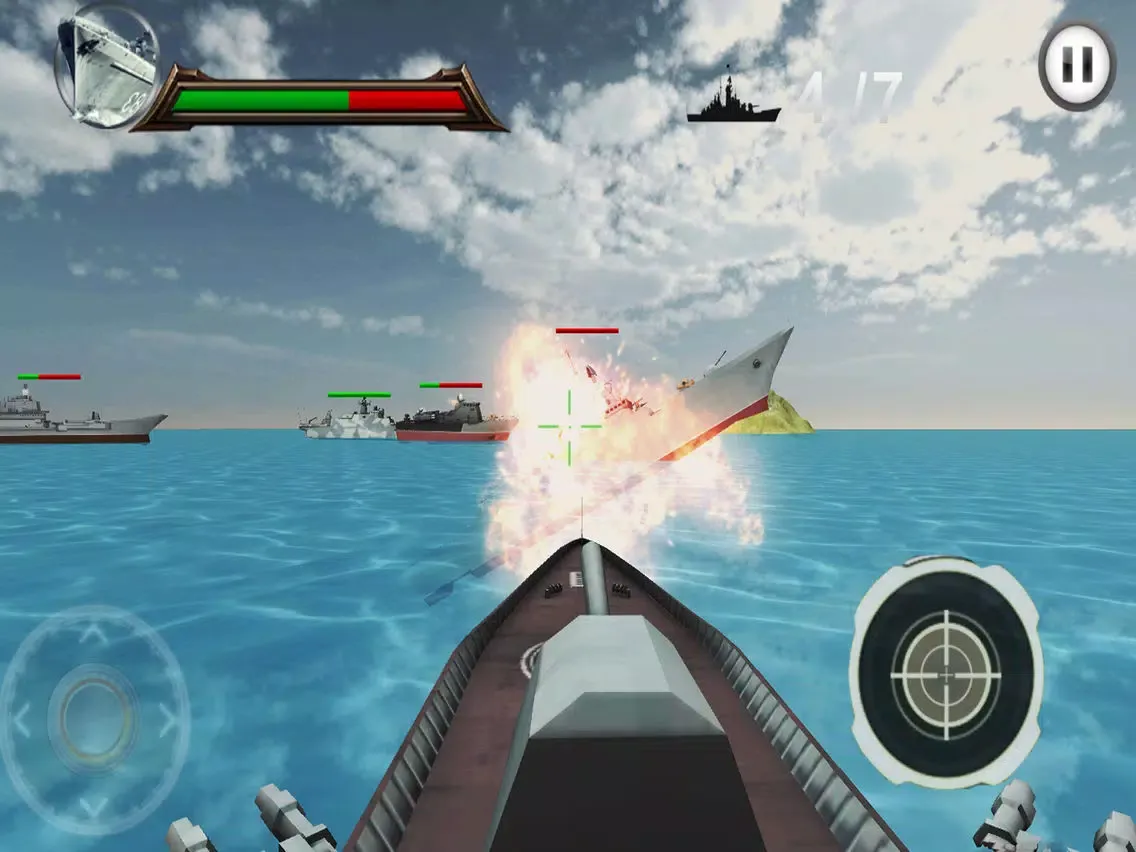 Warship Battle Ultimate iPad  स्क्रीनशॉट