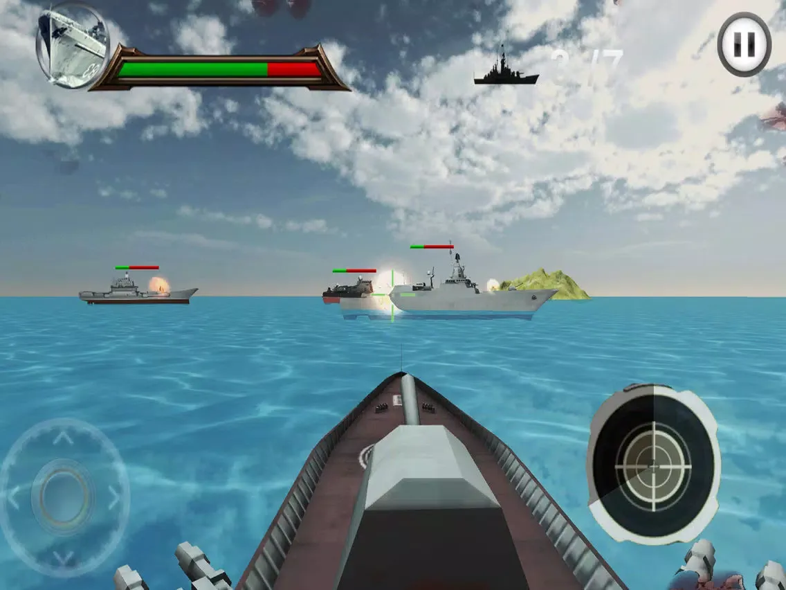 Warship Battle Ultimate iPad  स्क्रीनशॉट