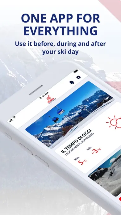 Tangkapan layar Skiarea Campiglio