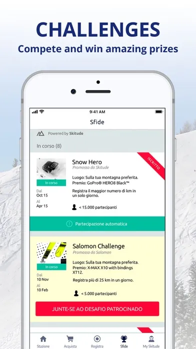Tangkapan layar Skiarea Campiglio