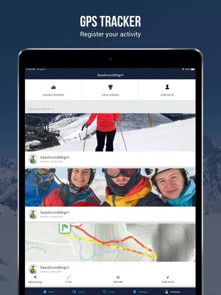 Saas-Grund iPad  স্ক্রিনশট