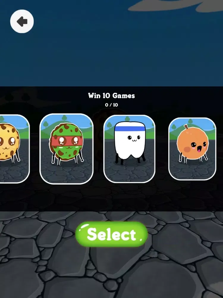 Ảnh chụp màn hình của Squichy cookie.io : cookie war iPad 