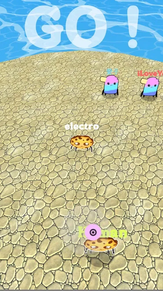 Ảnh chụp màn hình của Squichy cookie.io : cookie war