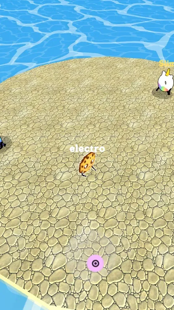 Ảnh chụp màn hình của Squichy cookie.io : cookie war