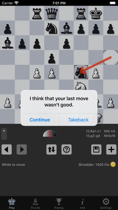 Shredder Chess Lite 스크린샷