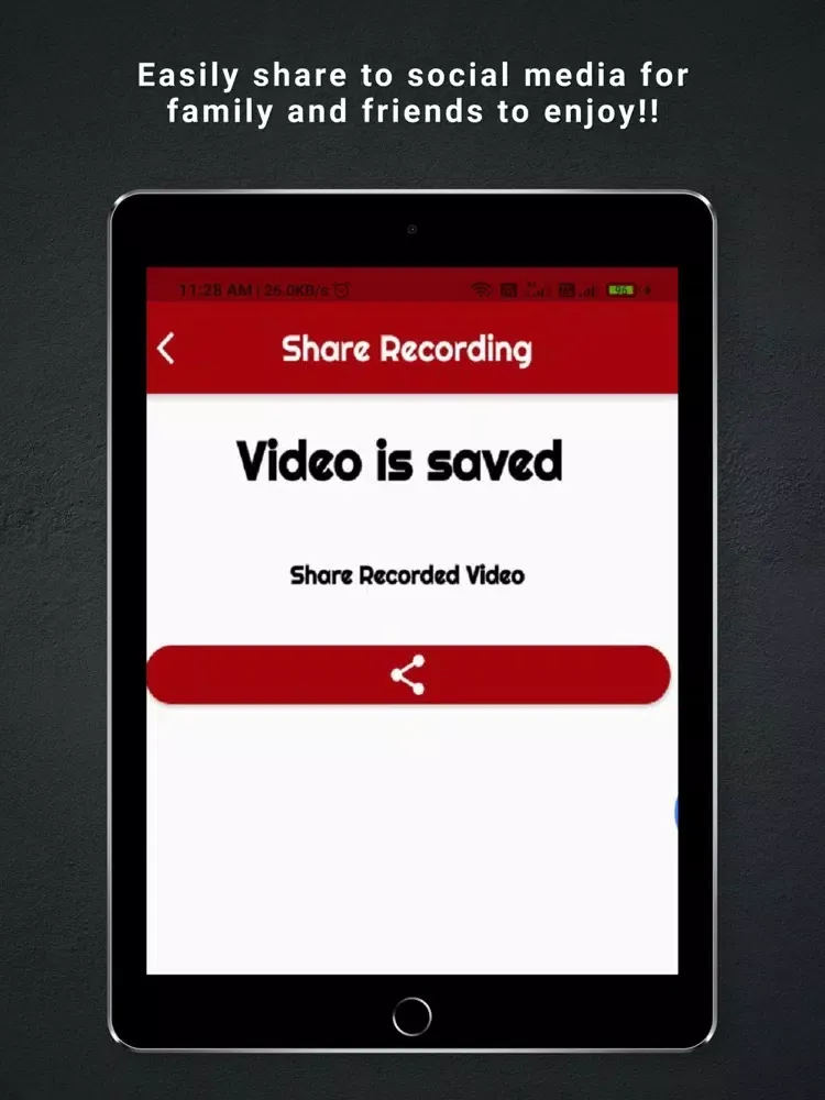 Tangkapan skrin Real Video Call Santa Claus iPad 