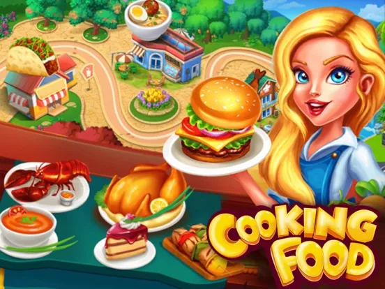 Cooking Food Chef Cooking Game iPad  Screenshots