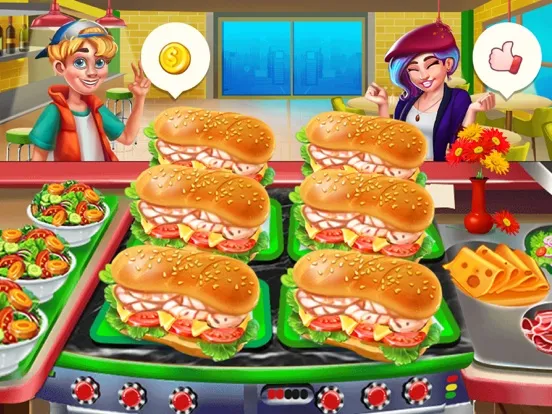 Cooking Food Chef Cooking Game iPad  Screenshots