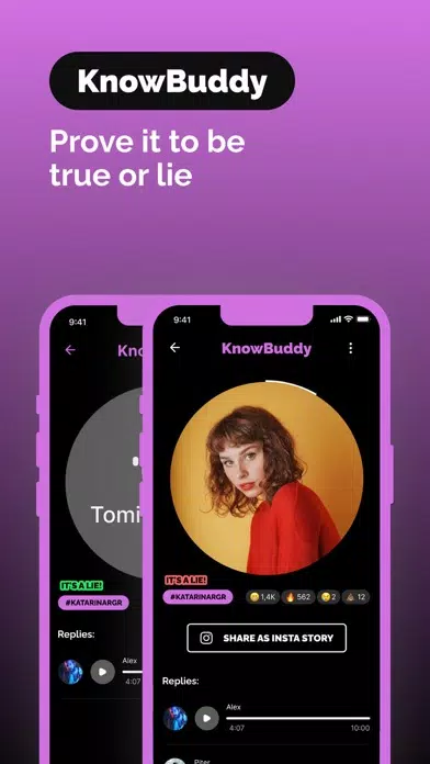 KnowBuddy: Friend Verification應用截圖