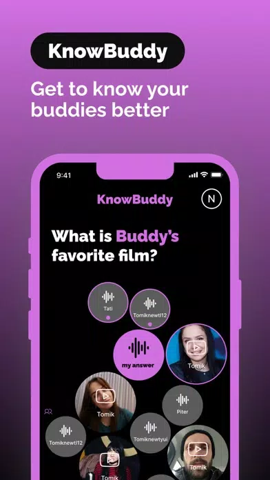 KnowBuddy: Friend Verification應用截圖