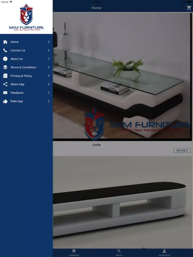SKM Furniture iPad  스크린샷