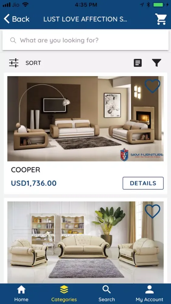 SKM Furniture 스크린샷
