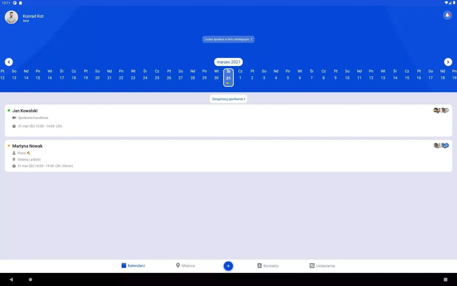 meetbook سکرین شاٹس