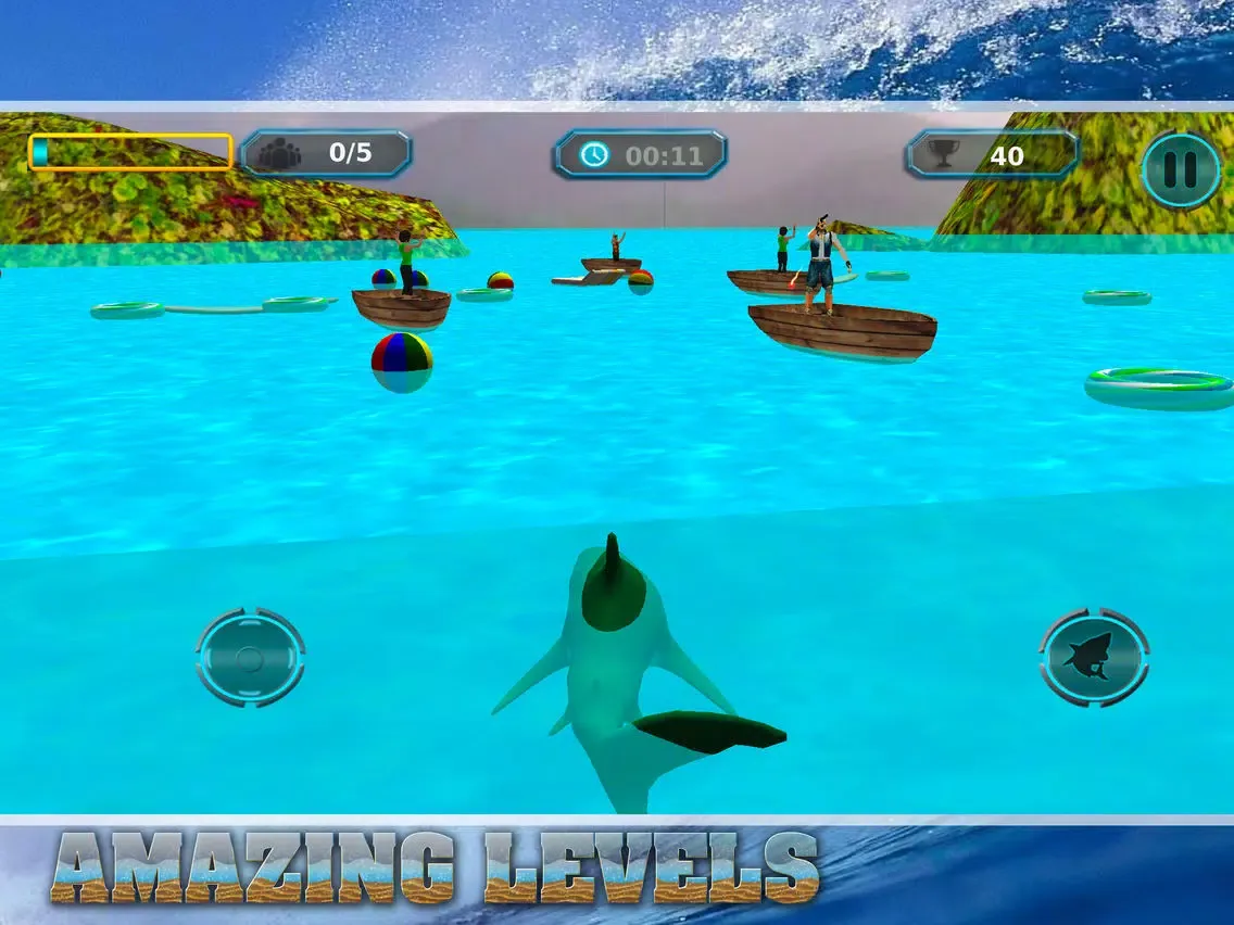 تصاویر Angry Wild Shark Revenge iPad 