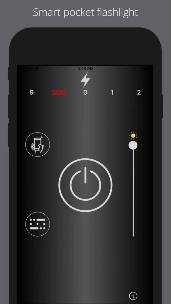 Tangkapan skrin Flashlight: smart and simple