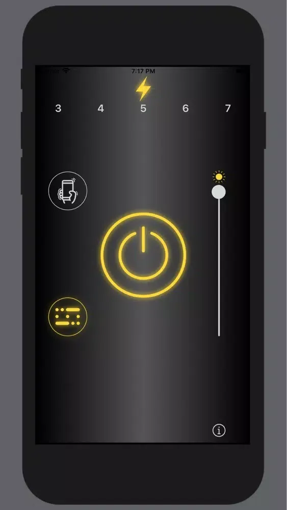 Tangkapan skrin Flashlight: smart and simple