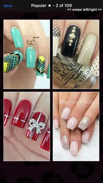 Nail Salon Designs - Polish, Manicures, Makeovers Ekran Görüntüleri