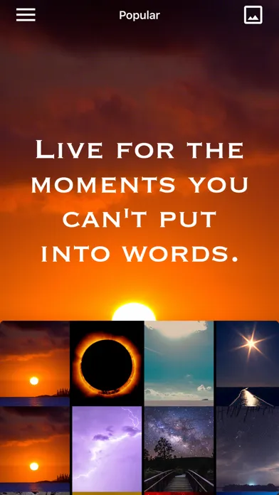 Zrzuty ekranu Quotes” Daily Inspiration