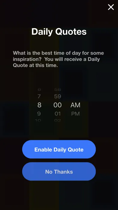 Zrzuty ekranu Quotes” Daily Inspiration
