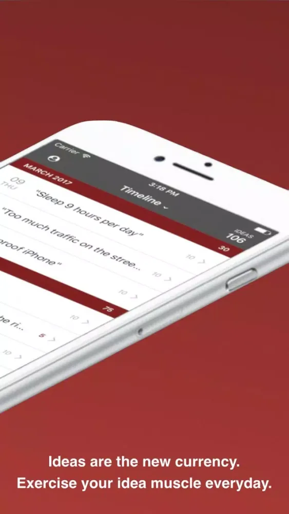 Capturas de tela do Ideas - Become an Idea Machine.