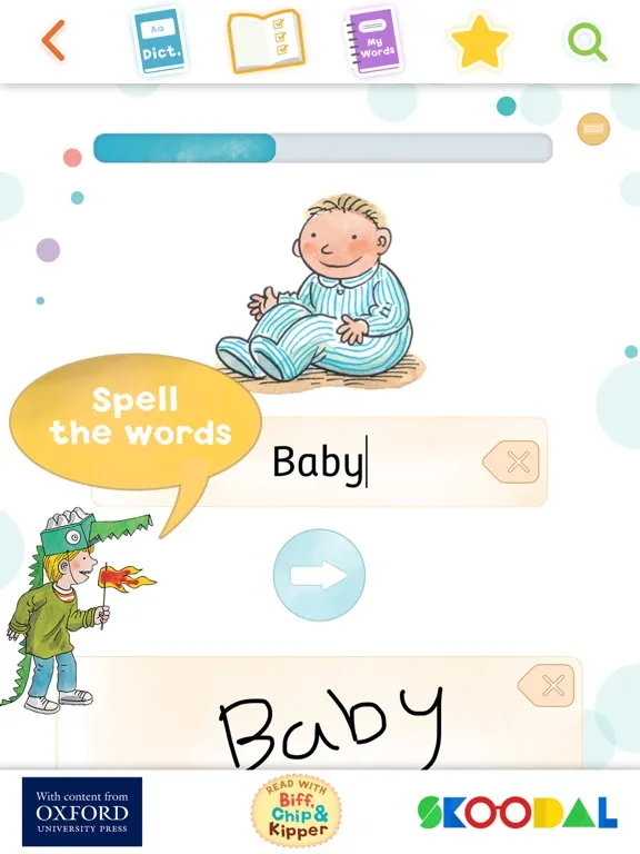 Zrzuty ekranu Phonics Spelling Dictionary iPad 