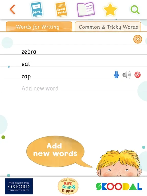 Zrzuty ekranu Phonics Spelling Dictionary iPad 