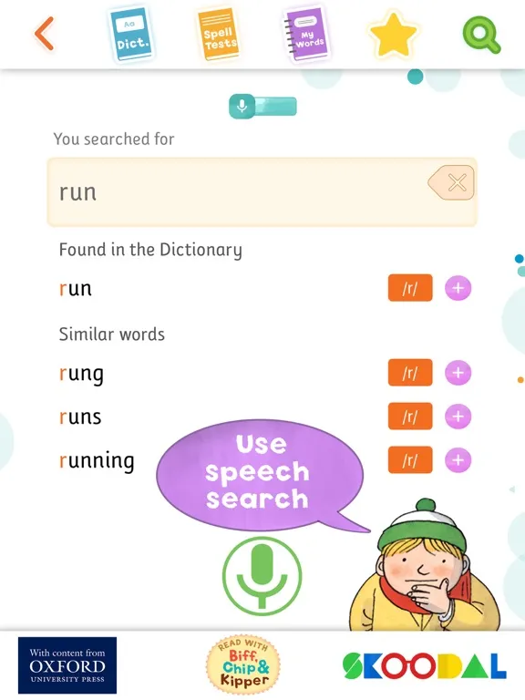 Zrzuty ekranu Phonics Spelling Dictionary iPad 