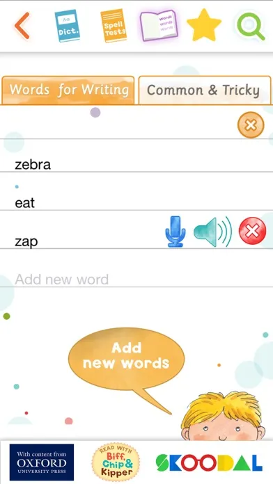 Zrzuty ekranu Phonics Spelling Dictionary