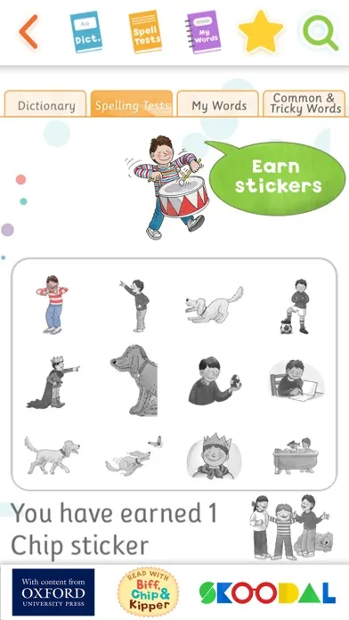 Zrzuty ekranu Phonics Spelling Dictionary
