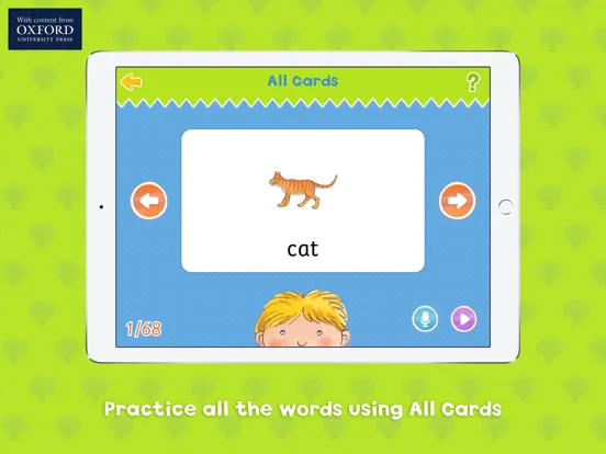 Rhyming Games Flashcards iPad  स्क्रीनशॉट
