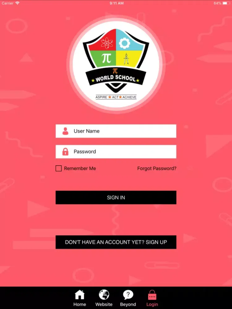 Pi World School iPad  Screenshots